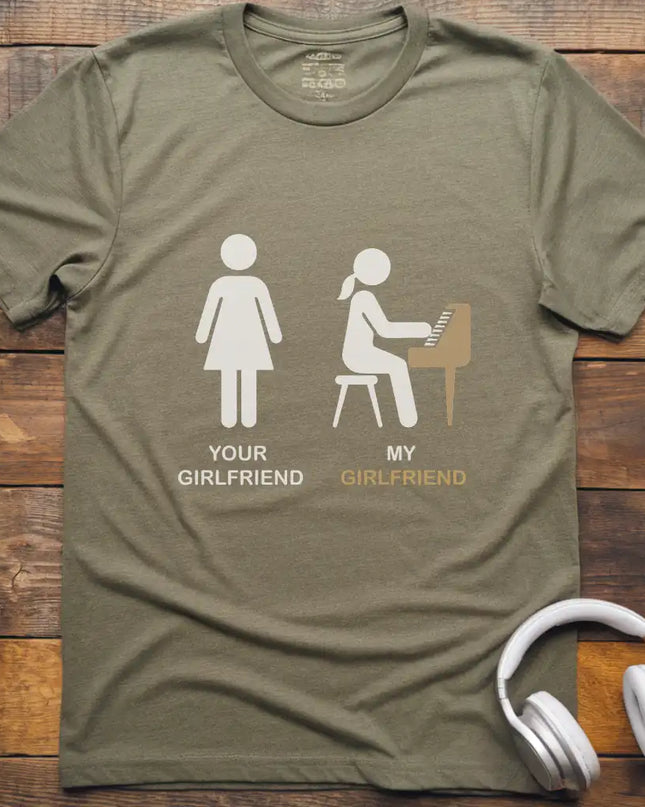 Girlfriend Piano T-Shirt