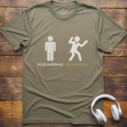 Your Husband Conductor T-Shirt