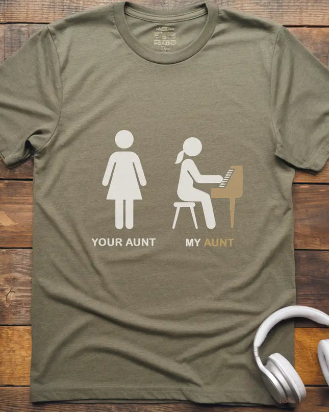 Aunt Piano T-Shirt