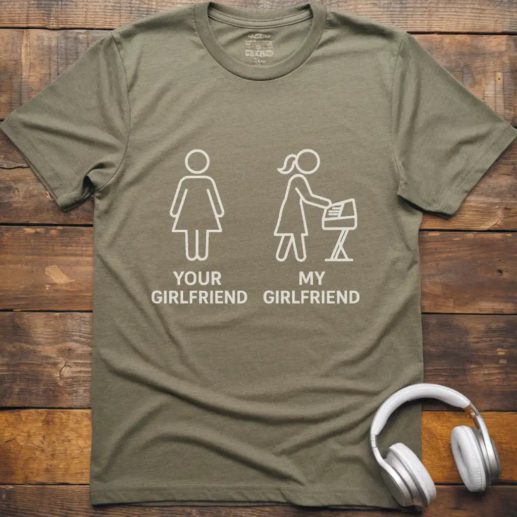 Your Girlfriend Keyboard T-Shirt