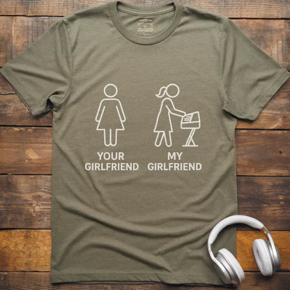 Your Girlfriend Keyboard T-Shirt