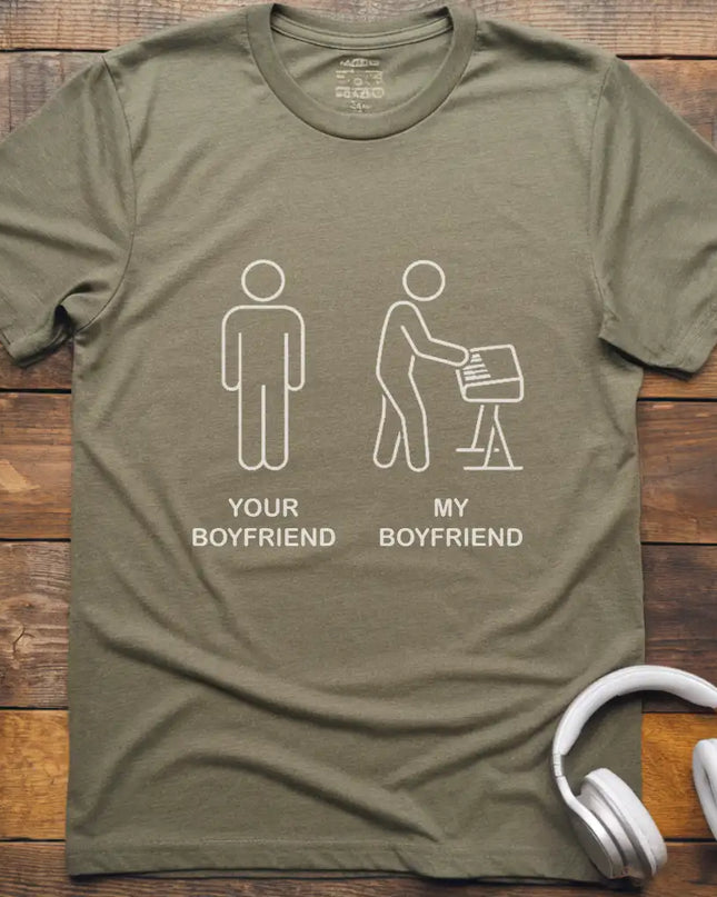 Boyfriend Keyboard T-Shirt