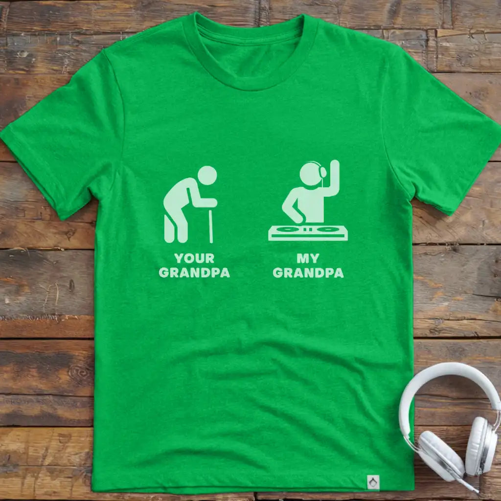 KIDS Grandpa DJ T-Shirt
