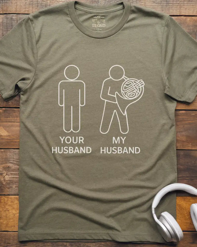 Husband French Horn T-Shirt