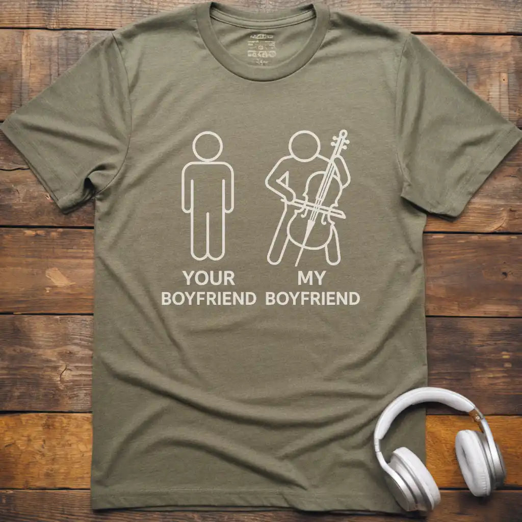 Boyfriend Cello T-Shirt