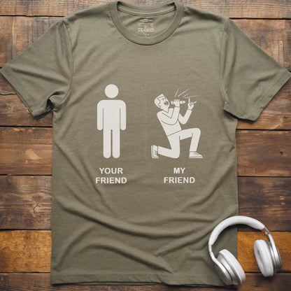 Your Friend M Vocalist T-Shirt