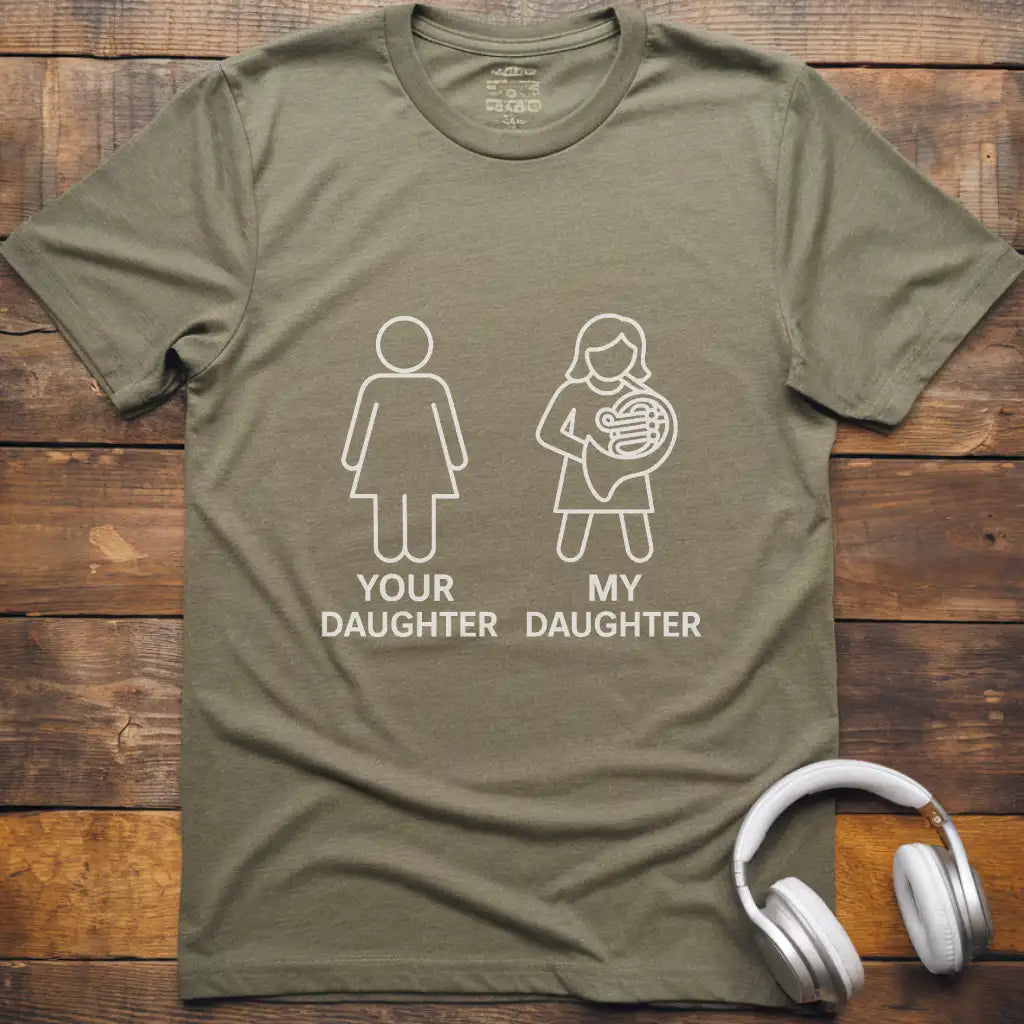 Daughter French Horn T-Shirt