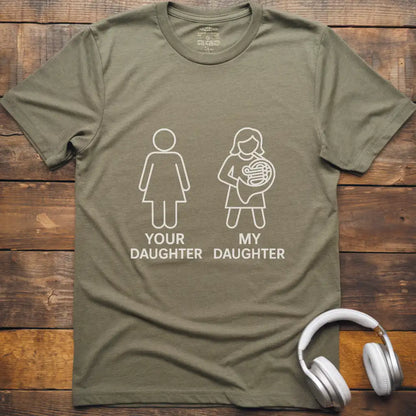 Daughter French Horn T-Shirt