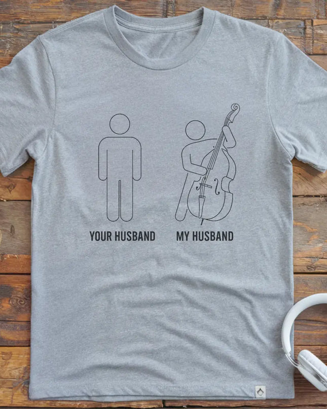 Husband Double Bass T-Shirt