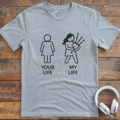 Hundekopfhörer-T-Shirt
