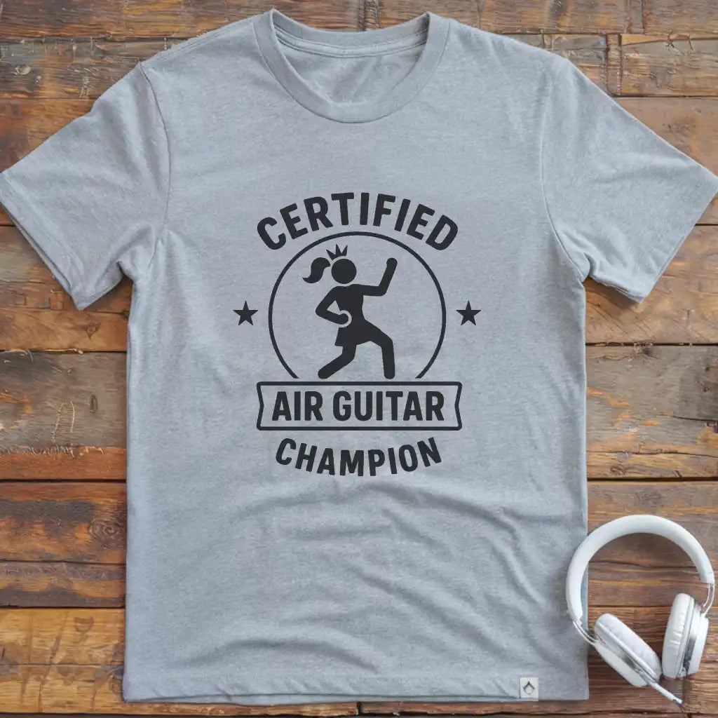 Certified Air Guitar F T-Shirt