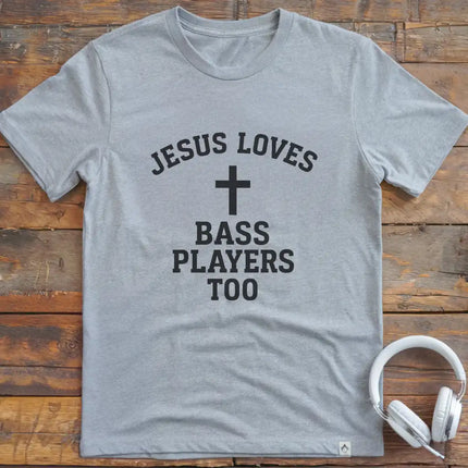 Jesus Loves Bass T-Shirt
