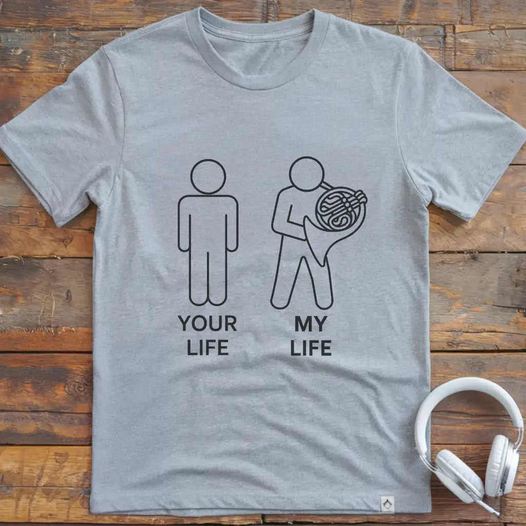 Life M French Horn T-Shirt