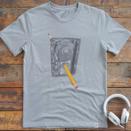 Cassette Pencil T-Shirt