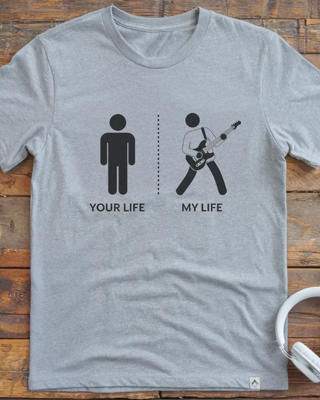 Life Guitar Male T-shirt
