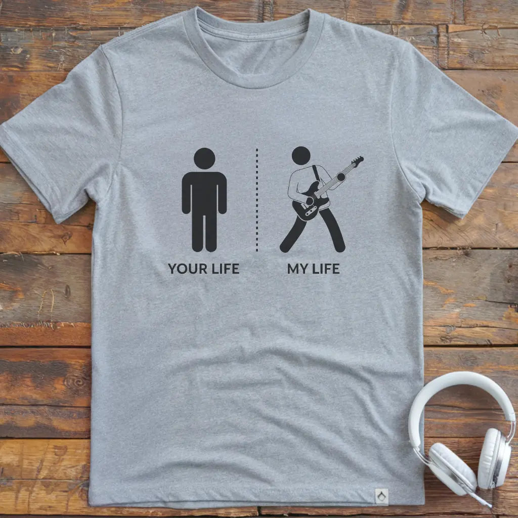 Life Guitar Male T-shirt