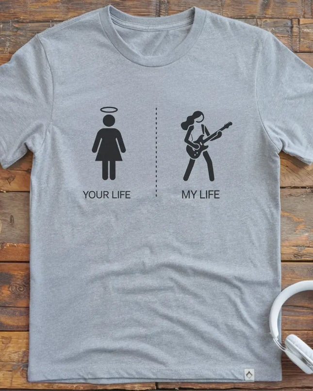 Life Guitar Female 1 T-shirt