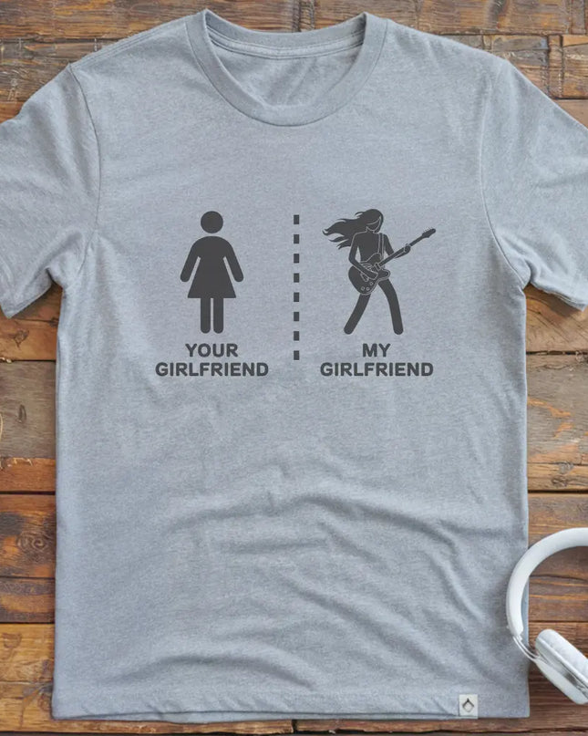 My Girlfriend Guitar T-shirt