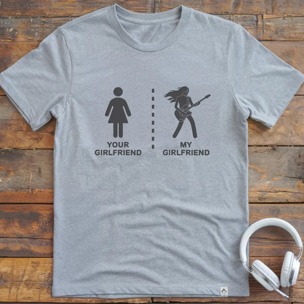 My Girlfriend Guitar T-shirt
