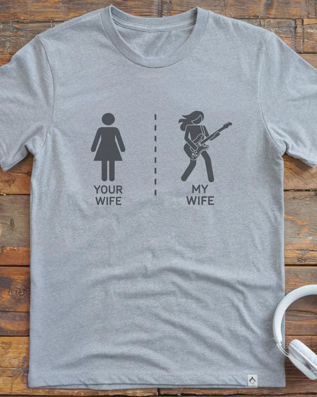 My Wife Guitar T-shirt