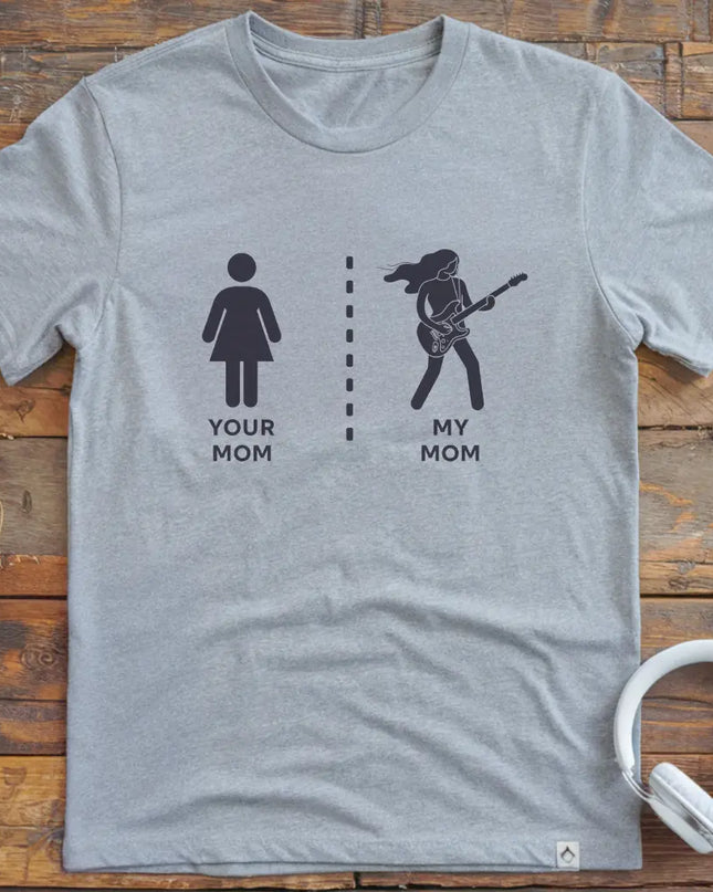 My Mom Guitar T-shirt