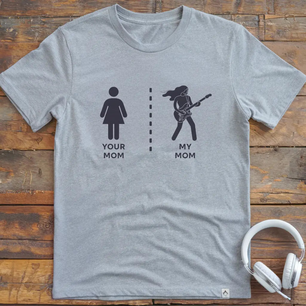 My Mom Guitar T-shirt