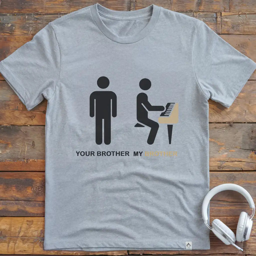 Your Brother Piano T-Shirt