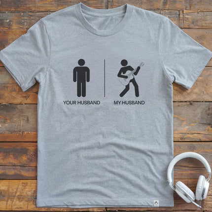 My Husband Guitar T-shirt