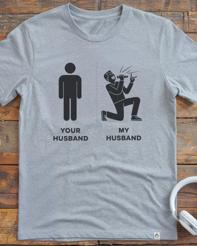 My Husband Vocalist T-shirt