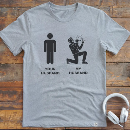 My Husband Vocalist T-shirt