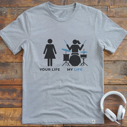 Life Drum Female T-shirt