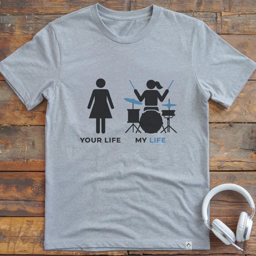 Life Drum Female T-shirt