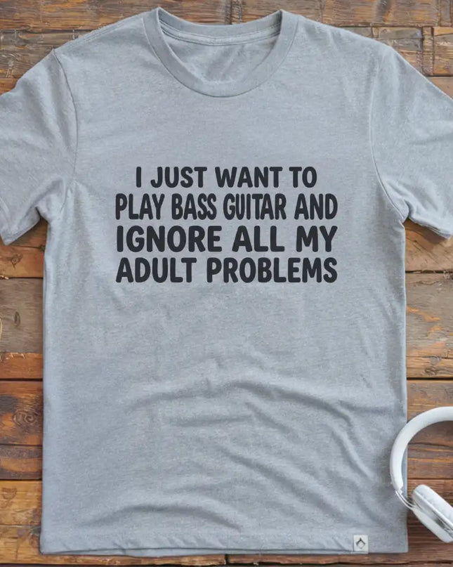Play Bass Guitar T-Shirt