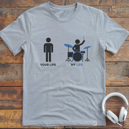 Life Drum Male T-shirt