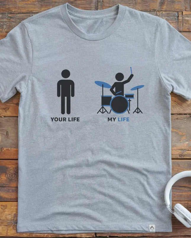 Life Drum Male T-shirt
