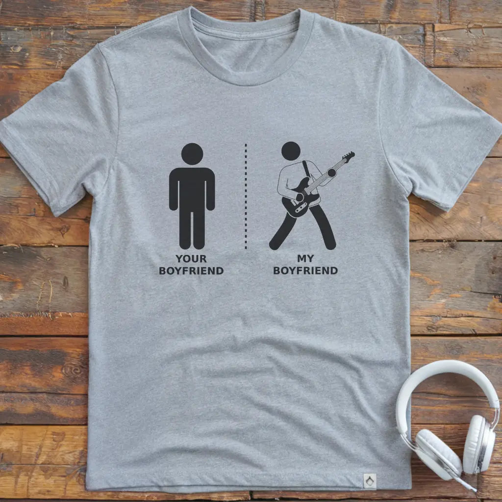 My Boyfriend Guitar T-shirt