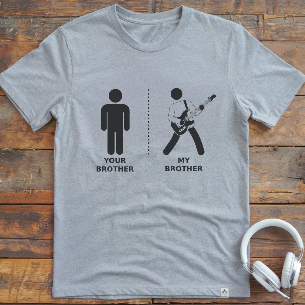 My Brother Guitar T-shirt