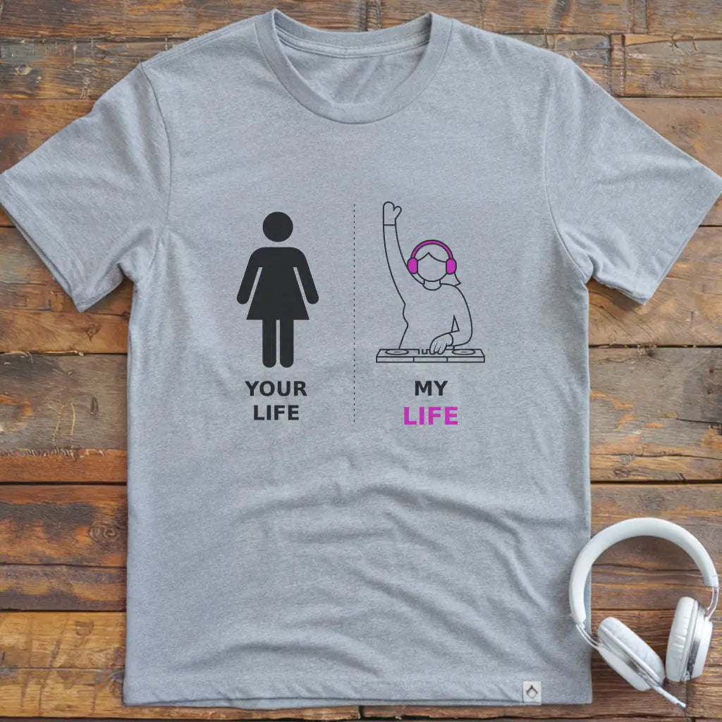 Life DJ Female T-shirt