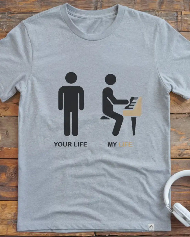 Your Life M Piano T-Shirt