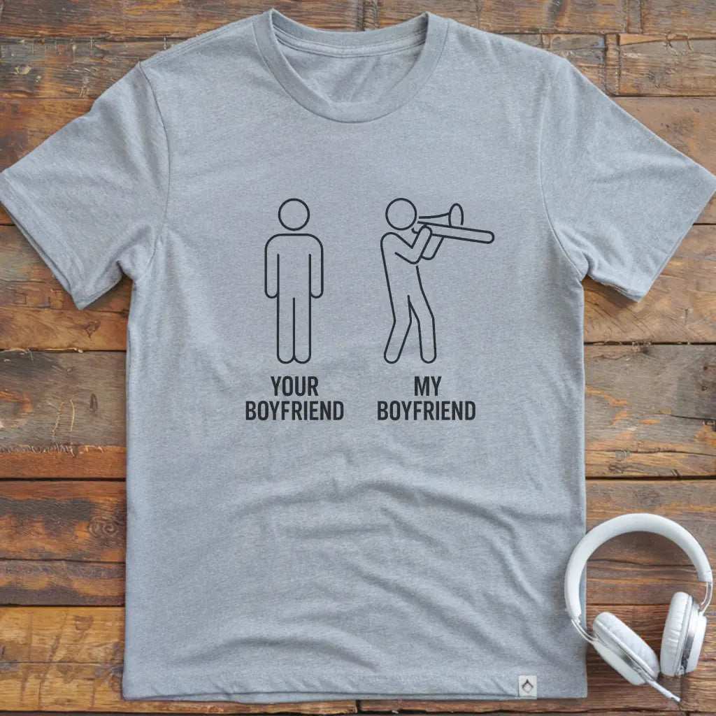 My Boyfriend Trombone T-Shirt