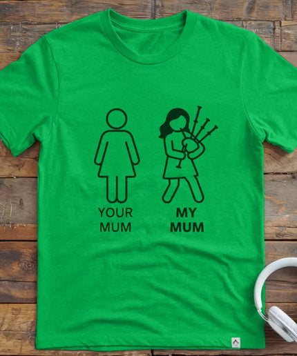 KIDS Mum Bagpipes T-Shirt