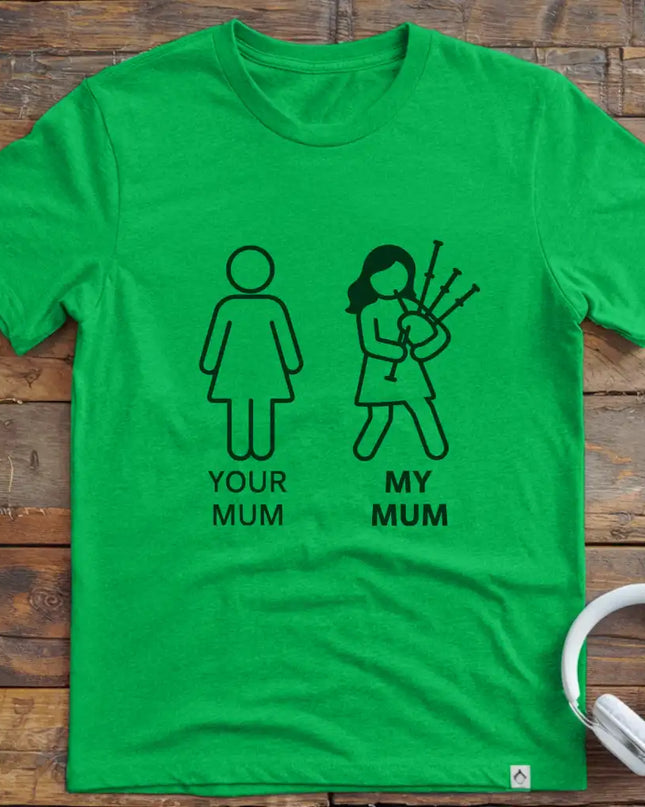 KIDS Mum Bagpipes T-Shirt