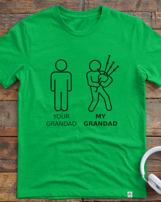 KIDS Grandad Bagpipes T-Shirt