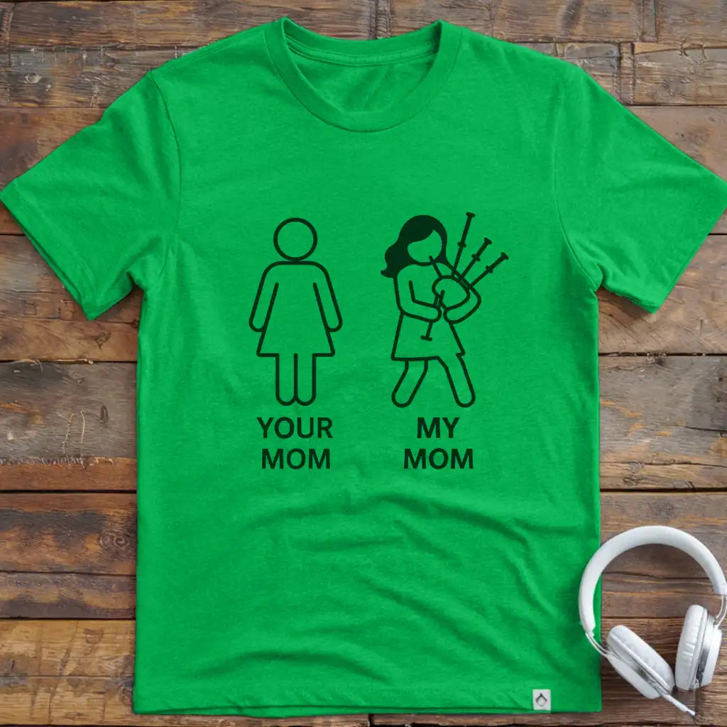 KIDS Mom Bagpipes T-Shirt