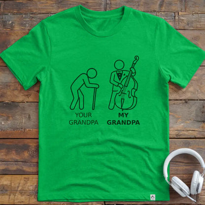 KIDS Grandpa Double Bass T-Shirt