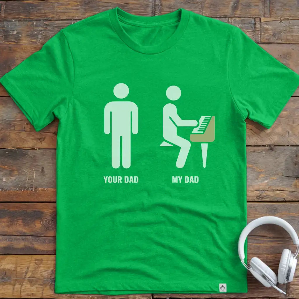 KIDS Dad Piano T-Shirt
