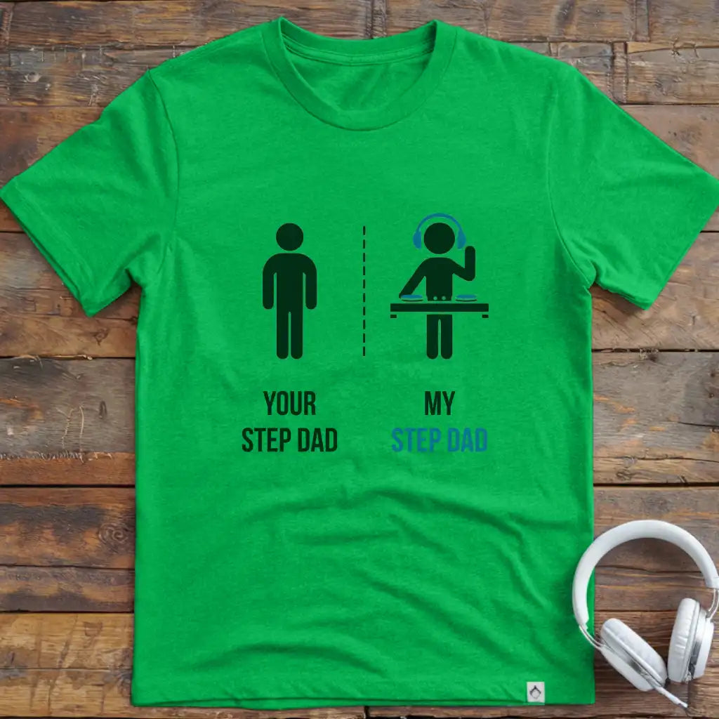KIDS Step Dad DJ T-Shirt