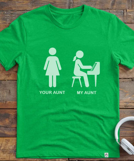 KIDS Aunt Piano T-Shirt