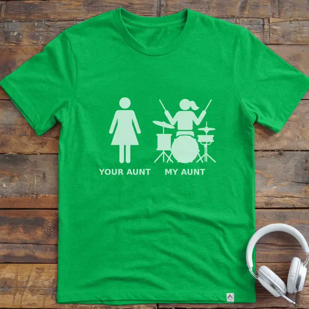 KIDS Aunt Drum T-Shirt