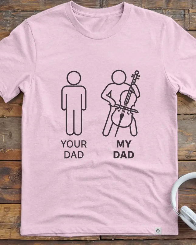 KIDS Dad Cello T-Shirt